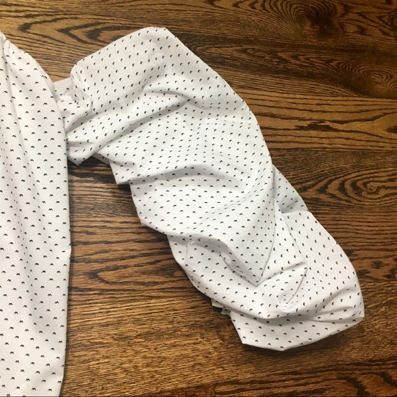 EUC Bleuh Ciel off shoulder top M - Picture 2 of 6